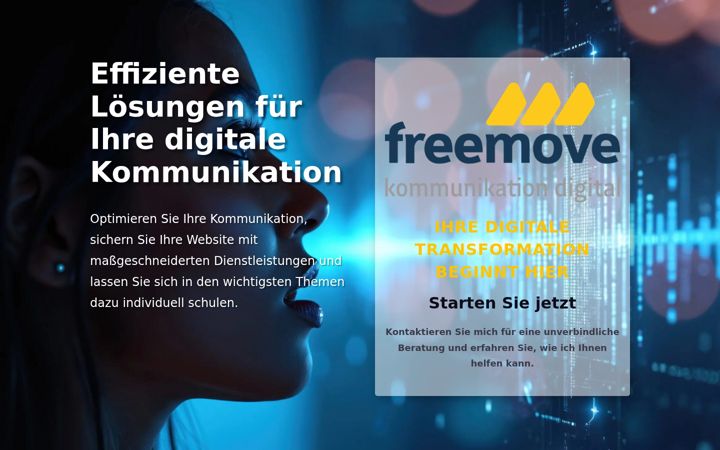 Screenshot stránky freemove.de