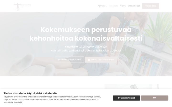 Snimka zaslona za freemovement.fi