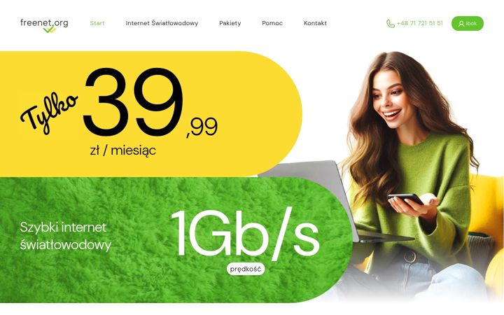 Screenshot of freenet.org.pl