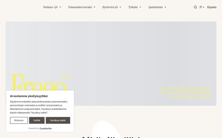 Snimka zaslona za freeo.fi