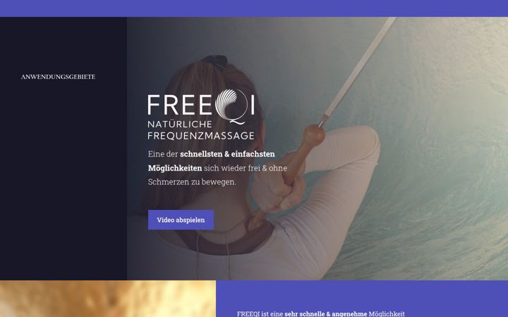Snímek obrazovky freeqi.de