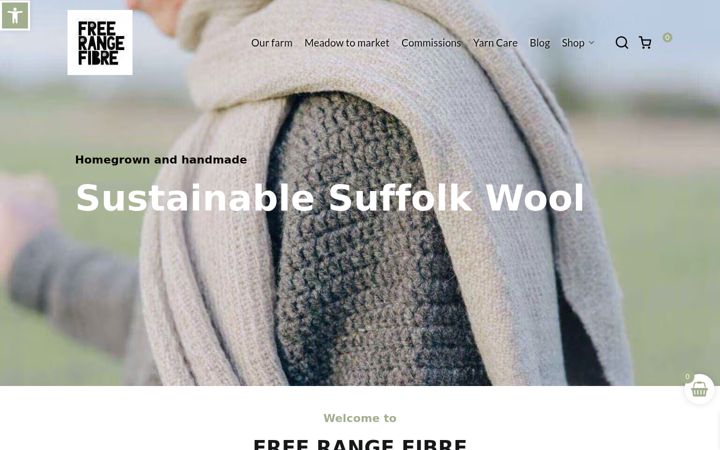 Screenshot di freerangefibre.co.uk