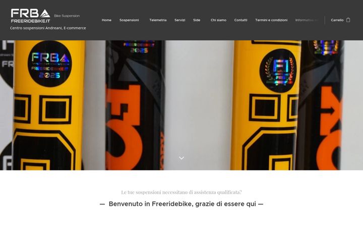 Screenshot of freeridebike.it
