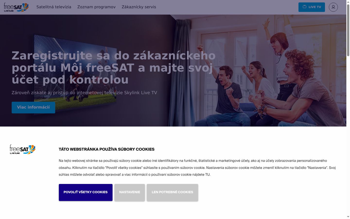 Screenshot tal-banner tal-kunsens muri qabel kwalunkwe interazzjoni