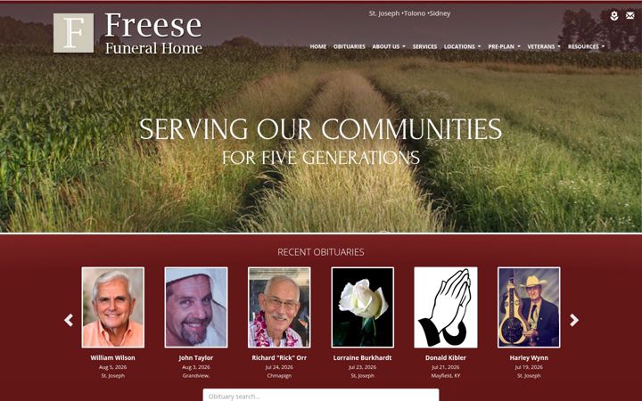 Screenshot of freesefh.com