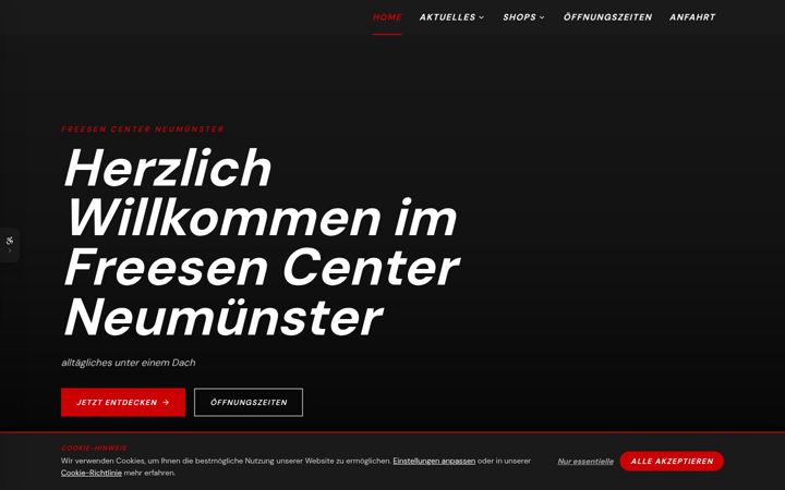 Screenshot of freesencenter.de