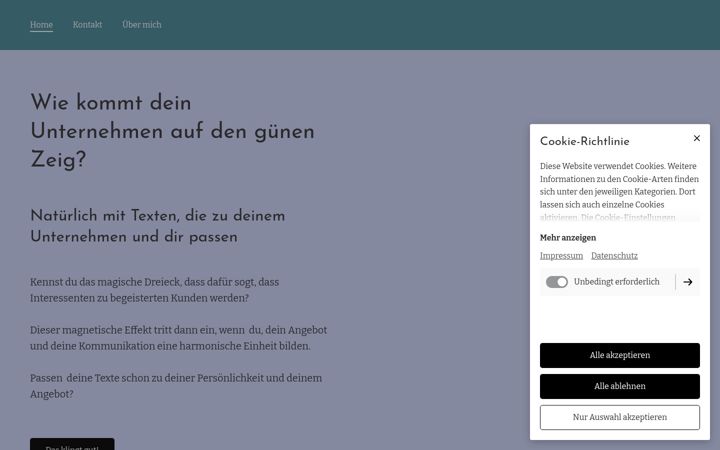 Screenshot of freesoul-copywriting.de