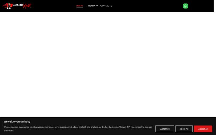 Screenshot of freesoulmarket.com