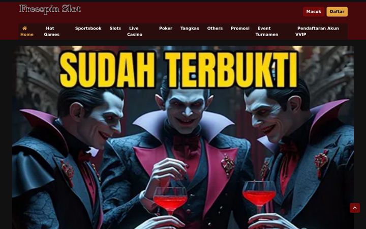 Screenshot of freespinslot.org