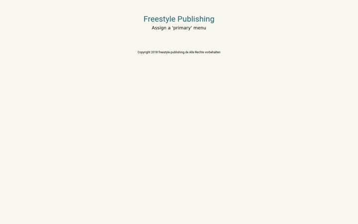 Screenshot of freestyle-publishing.de