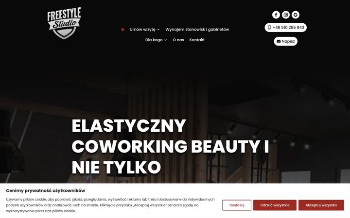 Screenshot of freestyle-studio.pl