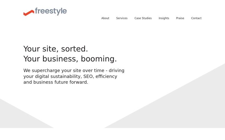 Screenshot di freestyleinternet.co.uk