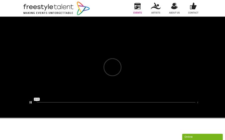 Screenshot of freestyletalent.com