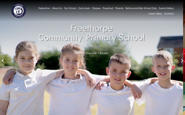 Screenshot di freethorpe.norfolk.sch.uk