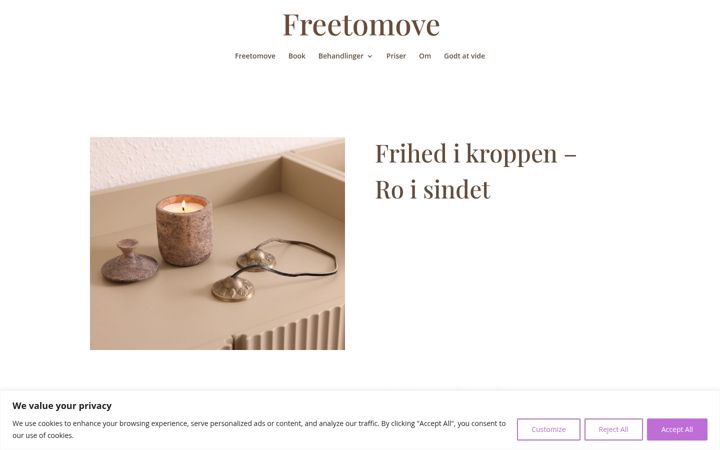 Screenshot of freetomove.dk