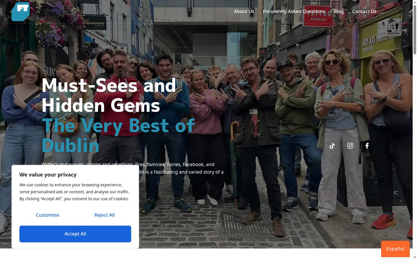 Screenshot van de toestemmingsbanner zoals getoond vóór enige interactie