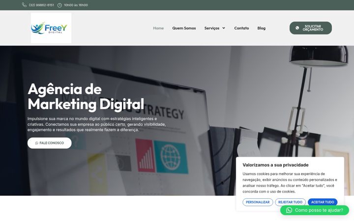 Screenshot of freeyagencia.com