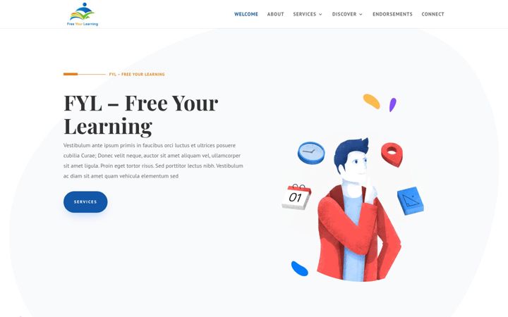 Screenshot of freeyourlearning.com