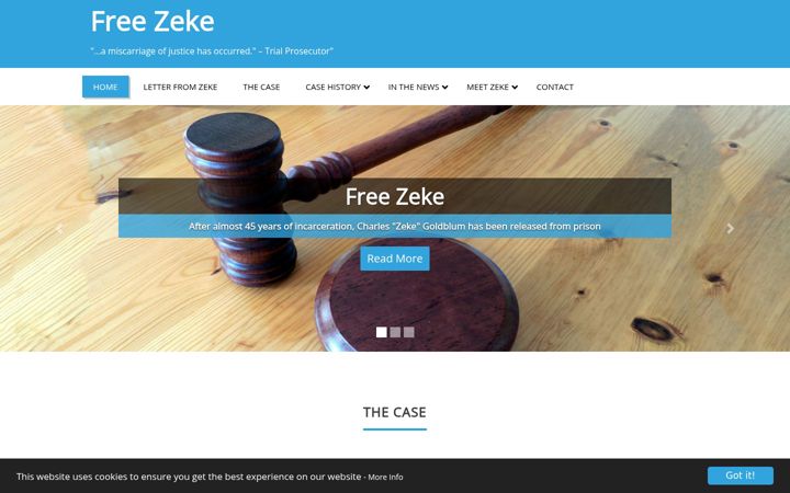 Screenshot of freezeke.com