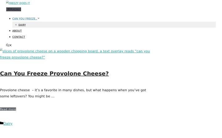 Screenshot of freezydoesit.com