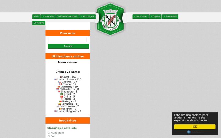 Screenshot of freguesiadaseara.com