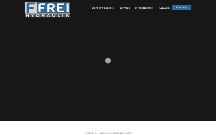 Screenshot of frei-hydraulik.de