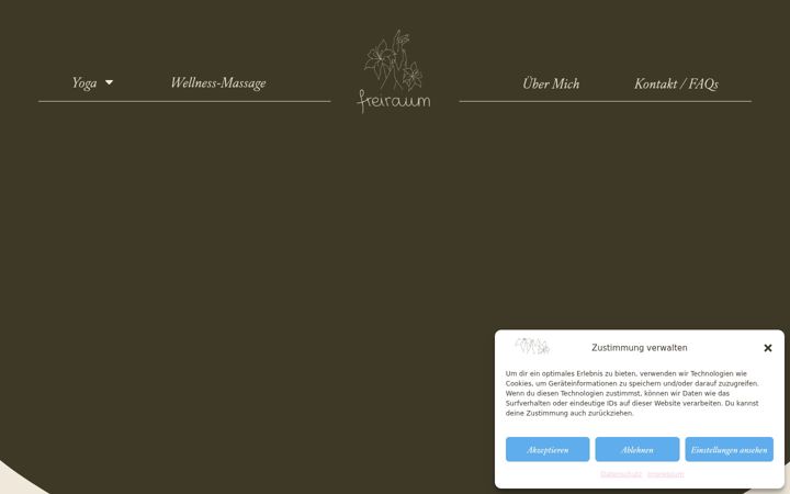 Screenshot of frei-raum-yoga.de