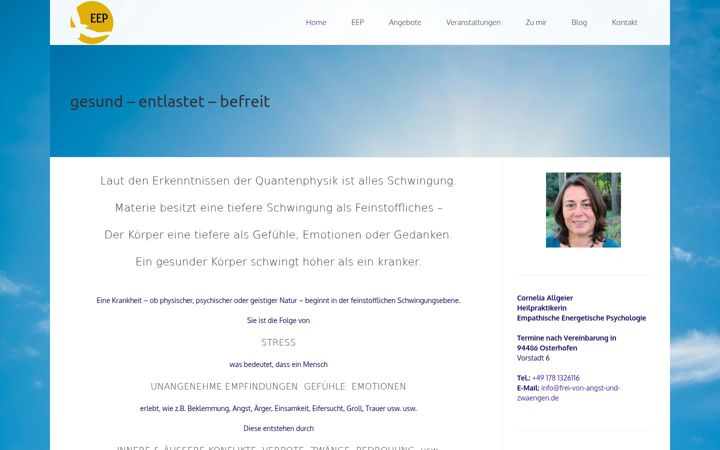Screenshot of frei-von-angst-und-zwaengen.de