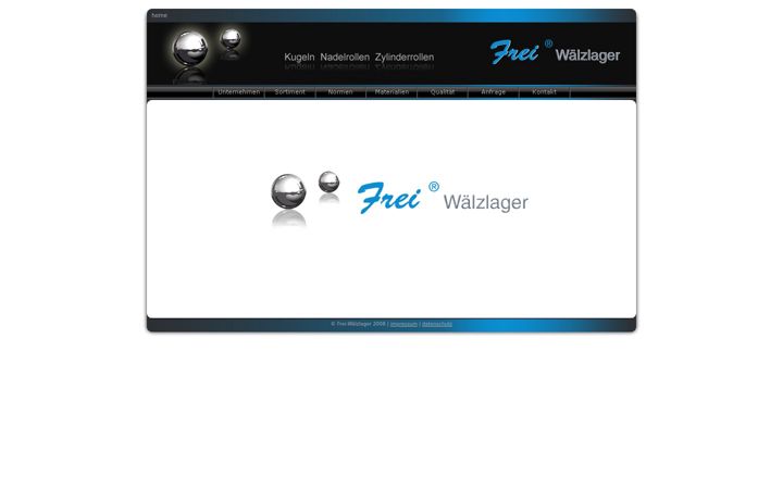 Screenshot of frei-waelzlager.eu