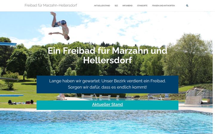 Screenshot of freibadmarzahn.de
