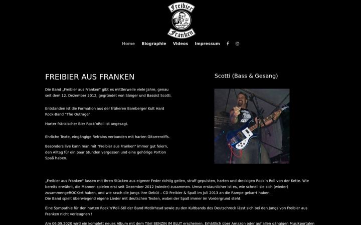 Screenshot of freibier-franken.de