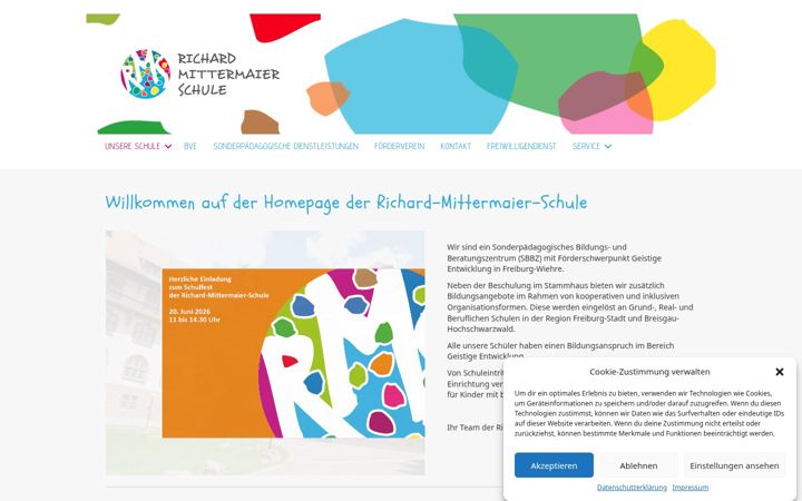 Screenshot of freiburg-rms.de