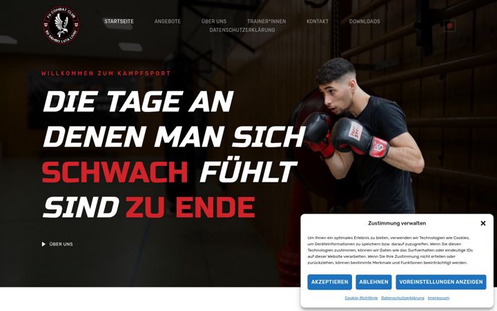 Capture d'écran de freiburger-jiu-jitsu-verein.de