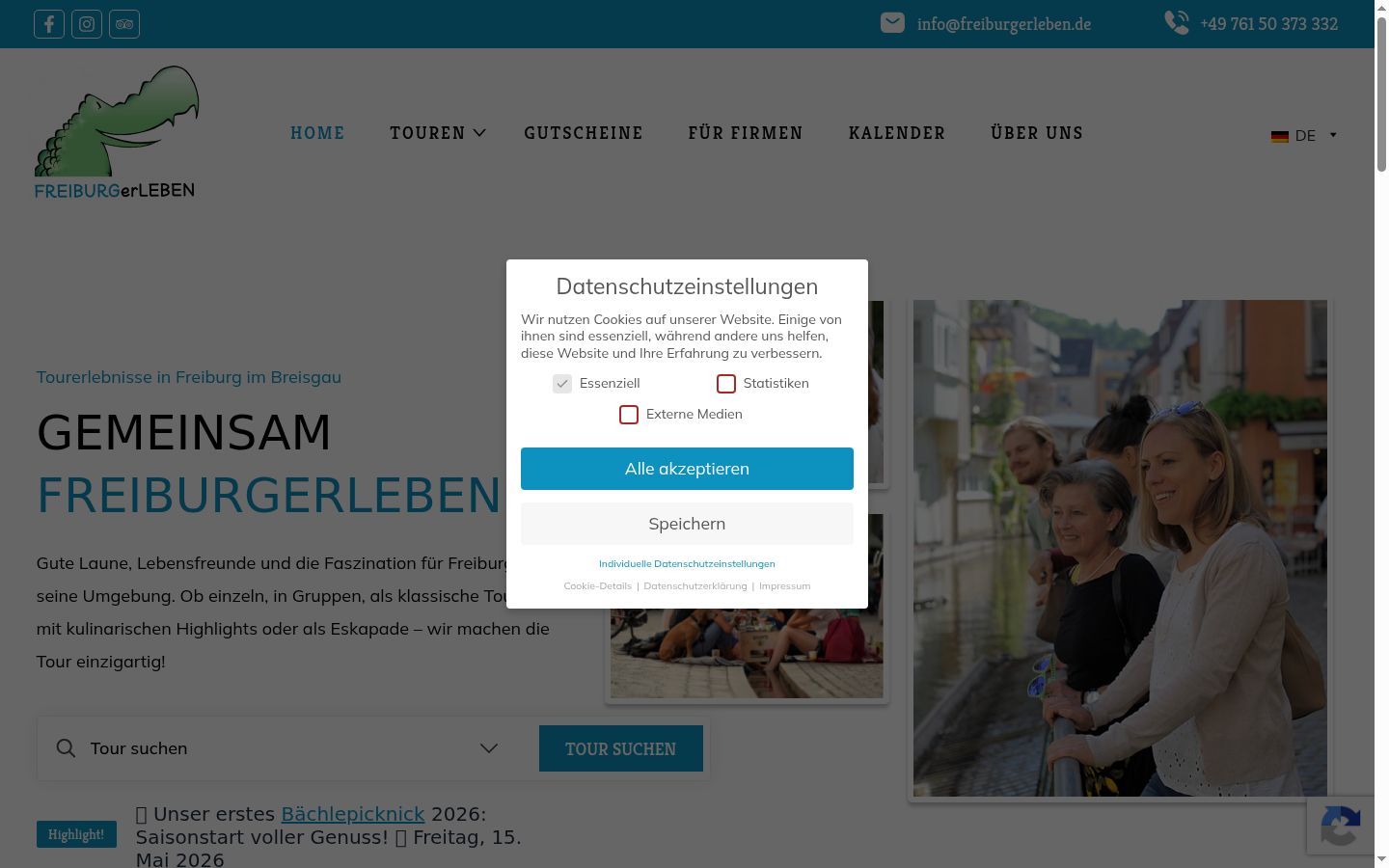 Screenshot van de toestemmingsbanner zoals getoond vóór enige interactie