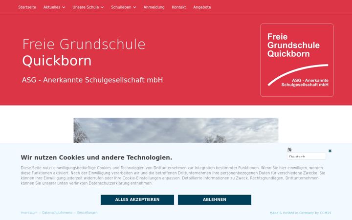 Posnetek zaslona freie-grundschule-quickborn.de