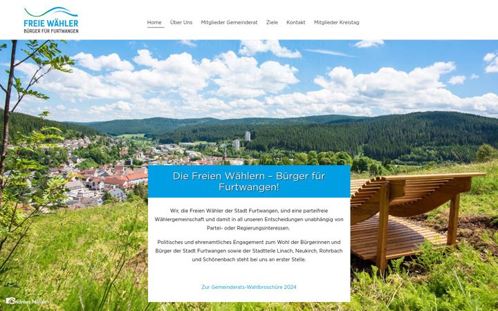 Screenshot of freie-waehler-furtwangen.de
