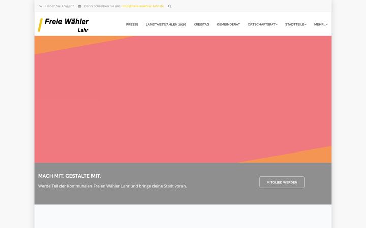 Screenshot of freie-waehler-lahr.de