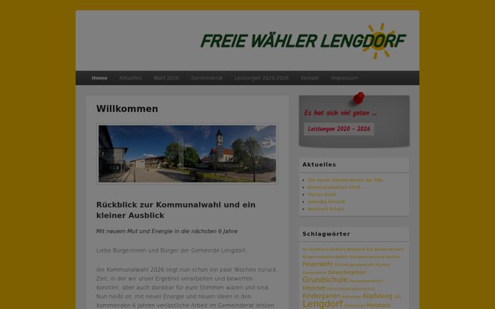 Screenshot of freie-waehler-lengdorf.de