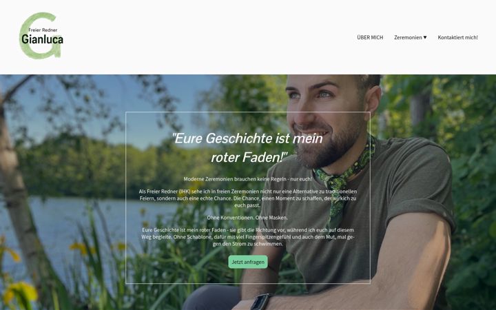 Screenshot of freier-redner-gianluca.com