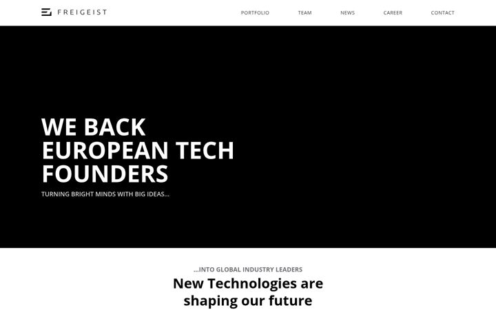 Screenshot ta' freigeist.com