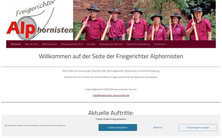 Screenshot of freigerichter-alphornisten.de