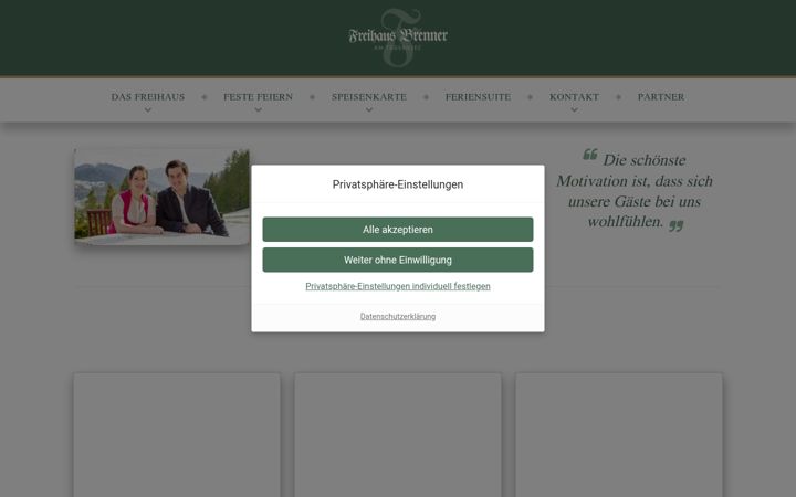 Képernyőkép: freihaus-brenner.de