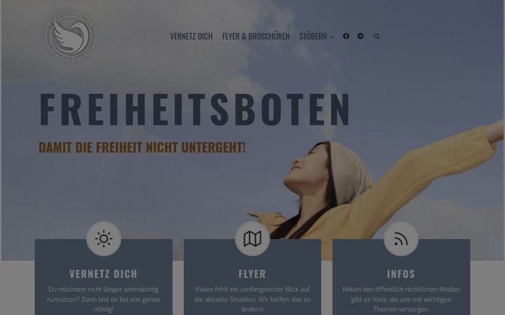 Screenshot of freiheitsboten.org