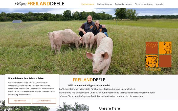 Képernyőkép: freilanddeele.de