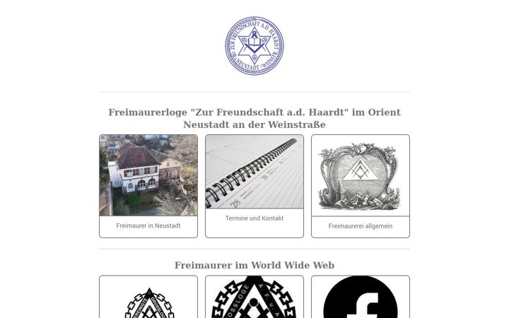 Képernyőkép: freimaurer-neustadt.de