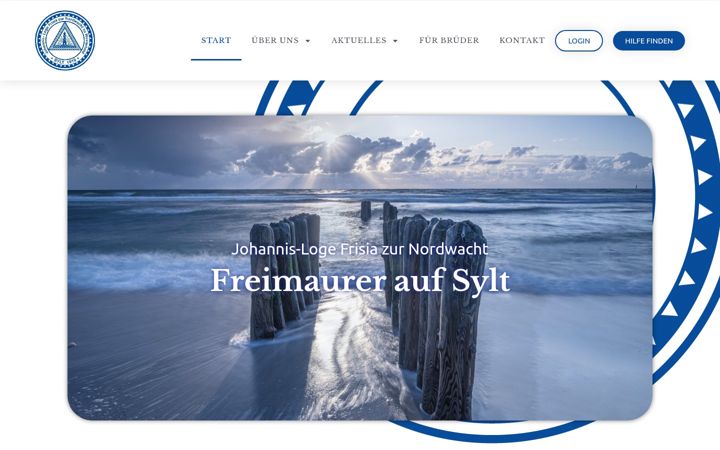 Screenshot of freimaurer-sylt.de