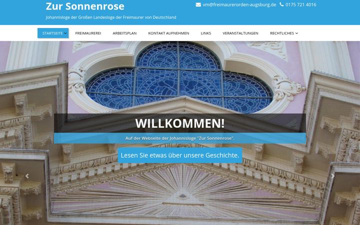 Screenshot του freimaurerorden-augsburg.de