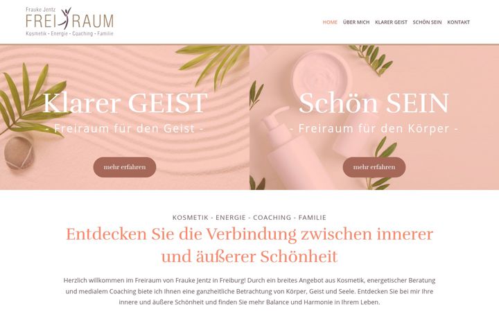 Screenshot of freiraum-freiburg.com