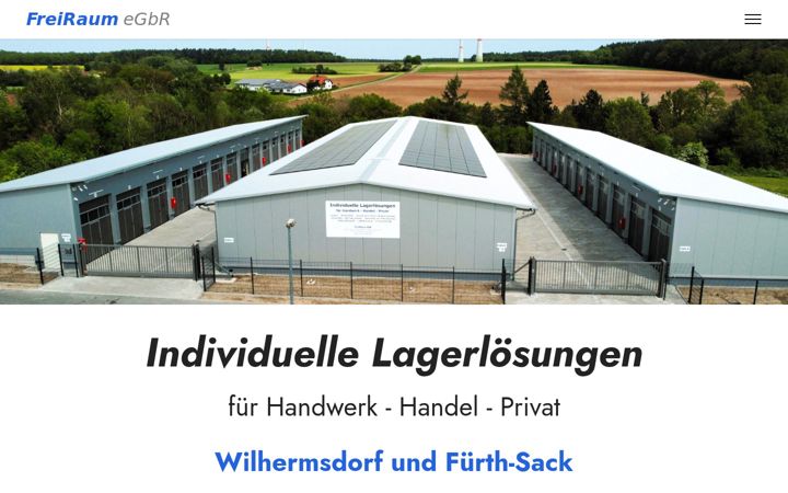 Zrzut ekranu freiraum-lager.de
