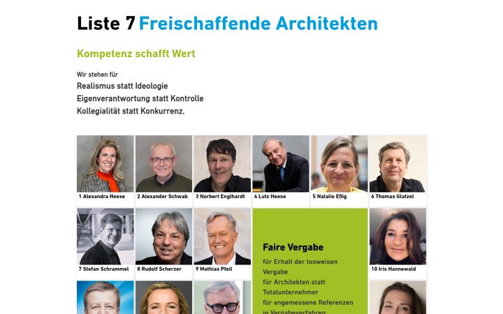 Screenshot of freischaffende-architekten.de
